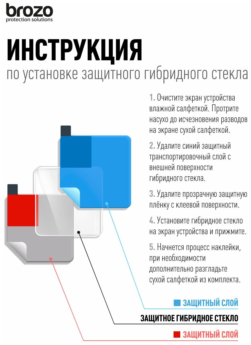 Защитное стекло на Samsung Galaxy Watch 5 Pro 45mm (Самсунг Галакси вотч 5 Про 45 мм) на Экран 2 шт, гибрид: пленка+стекловолокно, прозрачное, Brozo