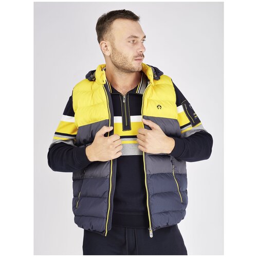 фото Жилет с контрастной отделкой claudio campione ru 56 / eu 54 / xxl