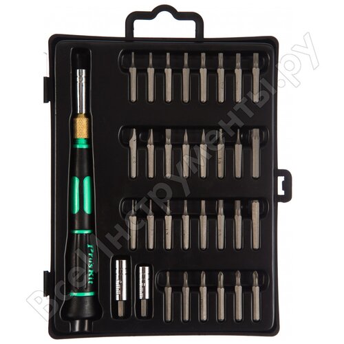 Набор отверток ProsKit SD-9803 screwdriver отвертка с 20 сменными прецизионными битами proskit sd 9315