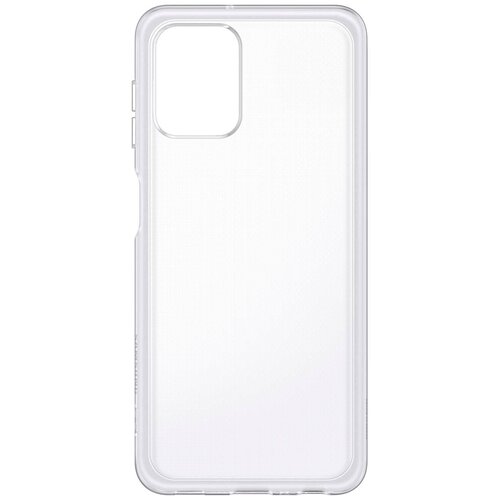 Чехол-накладка Samsung EF-QA225TTEGRU Soft Clear Cover для Galaxy A22, прозрачный