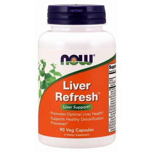 NOW Liver Refresh 90 капс / Нау Ливер рефреш здоровье печени 90 капс  - купить