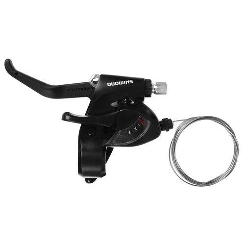 Shimano Шифтер Tourney ST-EF41, левый 3cк, трос 1800мм