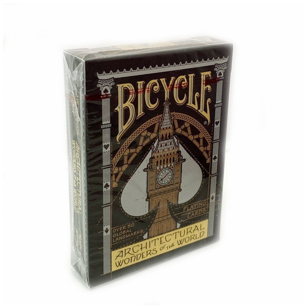 Игральные карты Bicycle Architectural Wonders Of The World / Архитектурные чудеса света