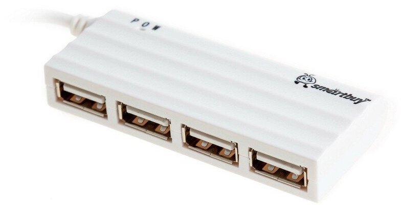 USB-Хаб Smartbuy 6810 4USB белый