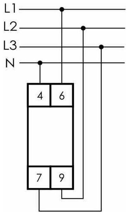 F&F LK-713, указатель напряжения , для трехфазной сети EA04.007.002 - фотография № 3