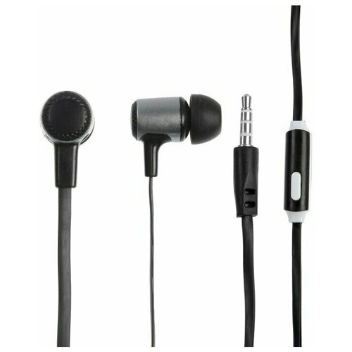 Наушники LuazON W-03 вакуумные микрофон плоский провод микс 35200₽