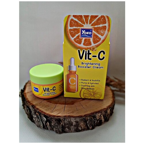 Yoko Крем-сыворотка для лица с витамином с 50 гр