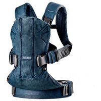 Слинг-эргорюкзак BabyBjorn One Air 3D Mesh для переноски ребенка с рождения и до 3 лет, 3 положения. Синий