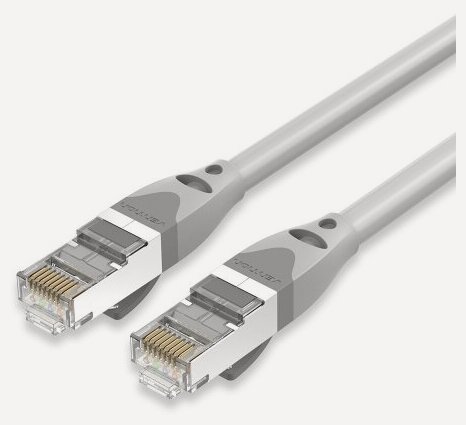 Изображение товара Патч-корд Vention прямой SFTP cat.6A, RJ45 - 0,5м. Серый