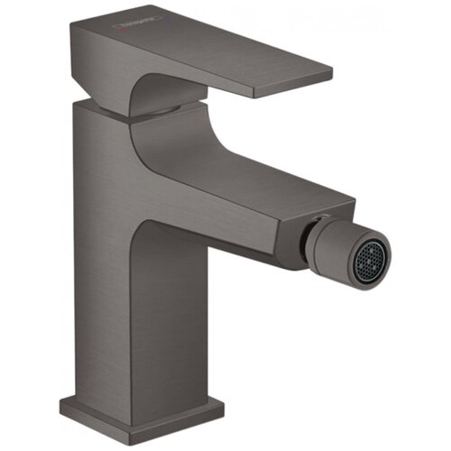 Смеситель Hansgrohe Metropol 32520340 для биде, матовый черный, хром