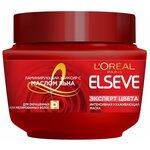 Маска для волос L'Oreal Elseve «Эксперт цвета», для окрашенных и мелированных волос, 300 мл - изображение