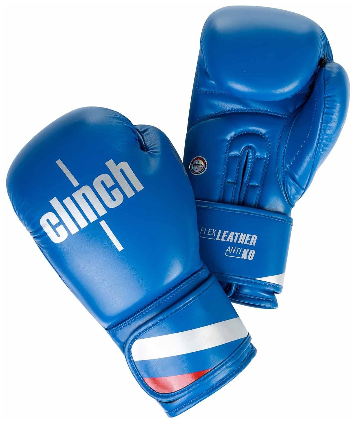 C155 Перчатки боксерские Clinch Olimp Plus синие - Clinch - Cиний - 10 oz