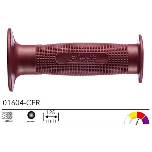 Комплект ручек руля, грипсы Ariete OFF-ROAD MX 74-BORDEAUX 01604-CFR new grips 7 8 dirt bike rubber grips bike handle grip for protaper handlebar mx pillow top throttle moto grips 22mm bar moto