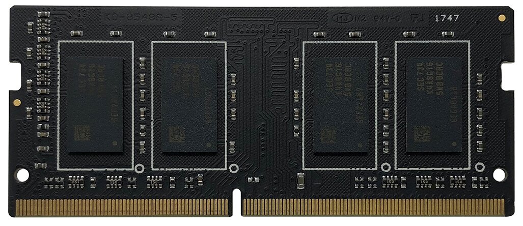 Оперативная память Patriot Memory SO-DIMM DDR4 8Gb 2400MHz pc-19200 PSD48G240081S