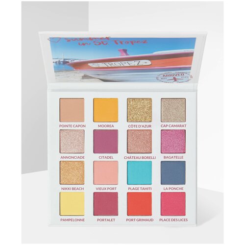 BH Cosmetics Палетка теней Summer in St.Tropez мультицвет