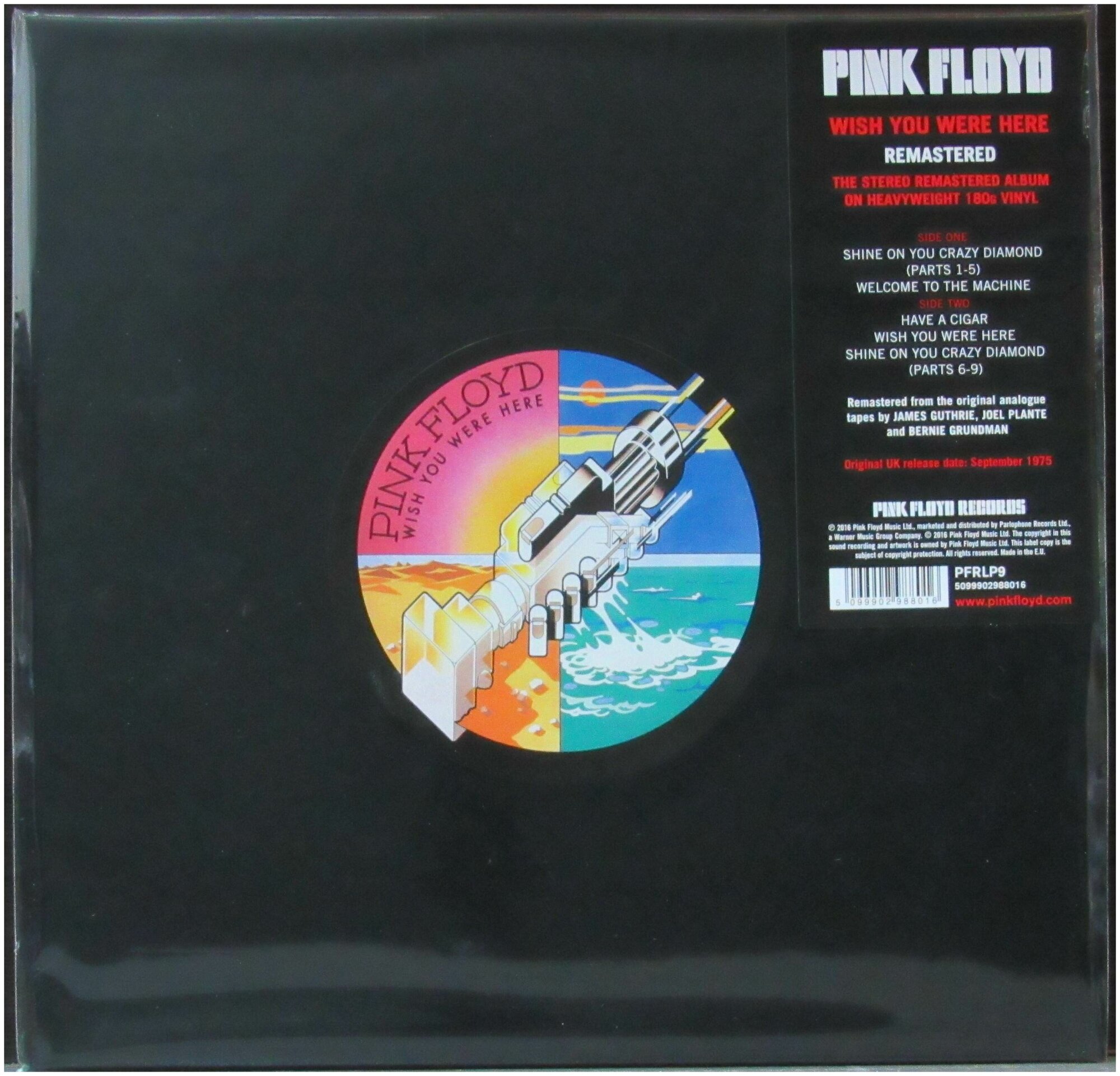 Pink Floyd "Виниловая пластинка Pink Floyd Wish You Were Here"