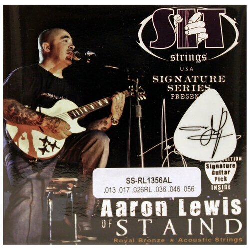 SIT SS-RL1356AL ROYAL BRONZE Aaron Lewis Signature set струны для акустической гитары (13-17-26-36-46-56)