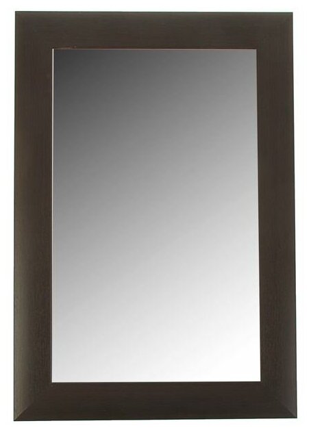 Зеркало «Венге», настенное 41×61 см, рама МДФ, 55 мм - фотография № 1