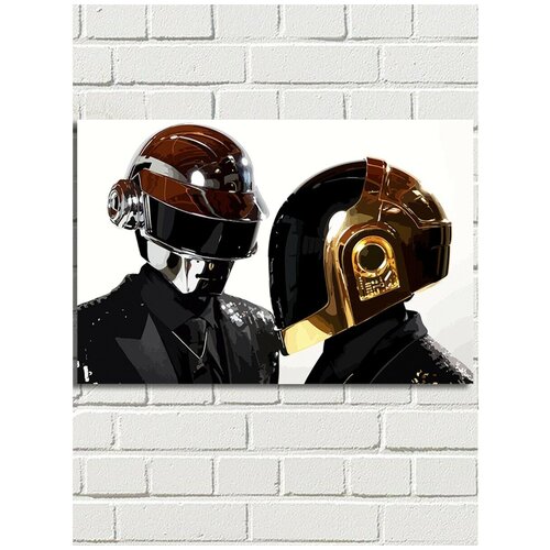 Картина по номерам Музыка Daft Punk - 6048 Г 60x40