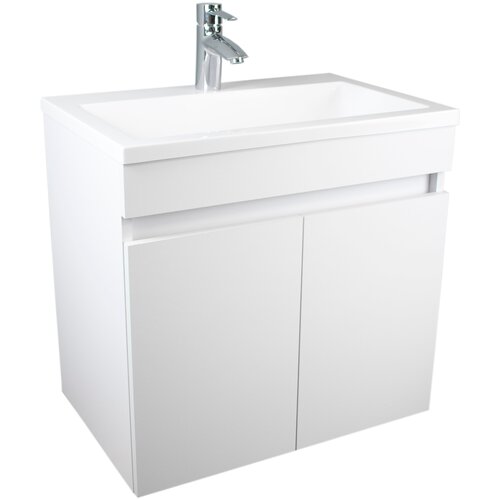 Тумба под раковину в ванную Flamenco, Фламенко 619, 59х39х55см, под умывальник Океан 60