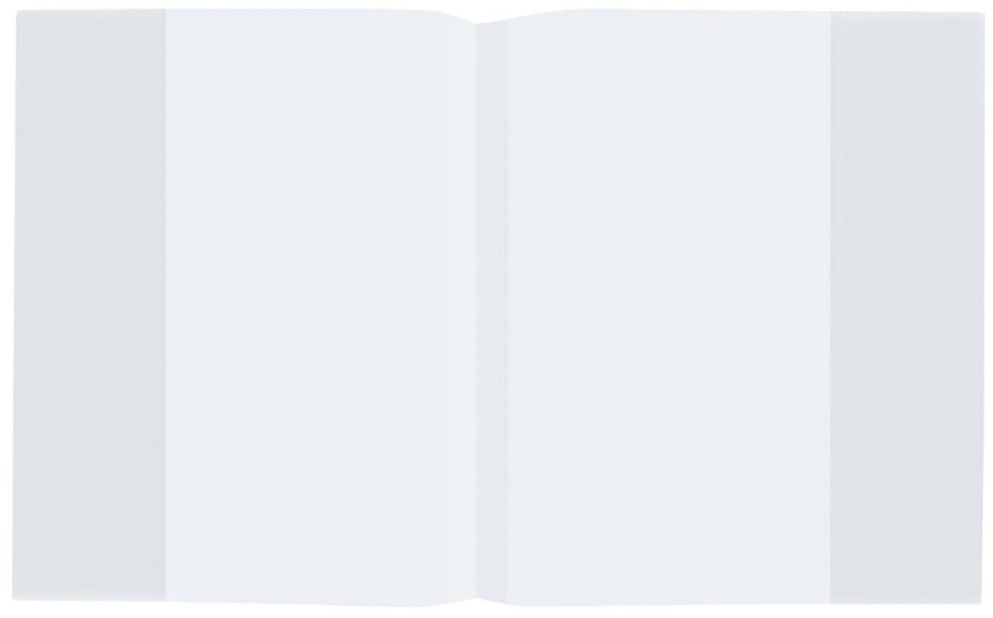 Обложка ПП д/тетради и дневника пифагор прозрачная, плотная, 210*350 мм, 60 мкм, 223075