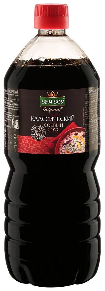 Соус Sen Soy Соевый, 1 л., ПЭТ