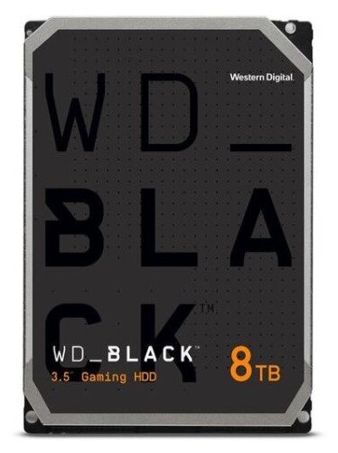 Жесткий диск HDD 8 Тб Western Digital WD Black WD8001FZBX 35 SATA-III