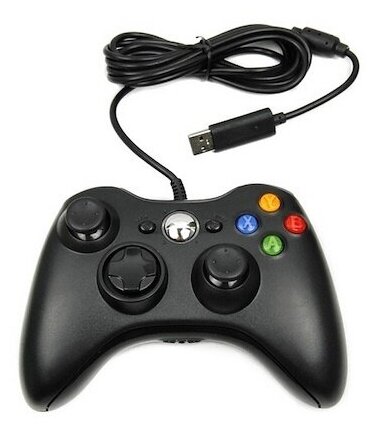Геймпад проводной для PCXbox 360 USB
