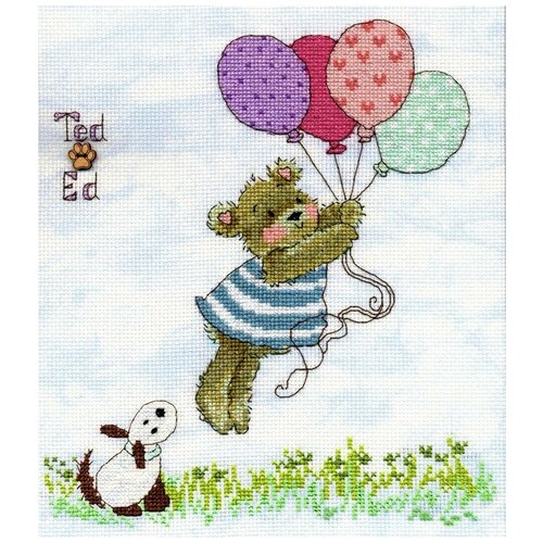 Набор для вышивания Up, Up And Away (Всё выше и выше) 22 x 25 см Bothy Threads XMS11