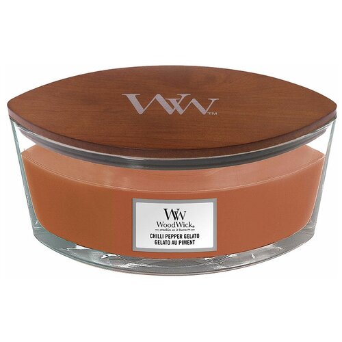 Свеча эллипс Woodwick Джелато с перцем чили