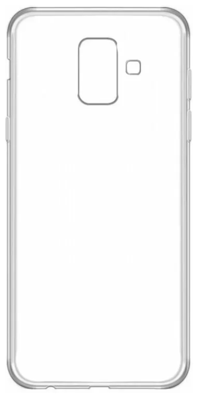 Задняя накладка для Samsung A8 Plus 2018/A730 HOCO Light силикон прозрачная