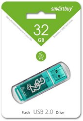 Smartbuy USB Drive 32Gb Glossy series Green SB32GBGS-G