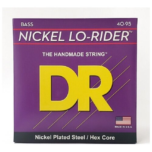 Струны для бас-гитары DR String NLLH-40