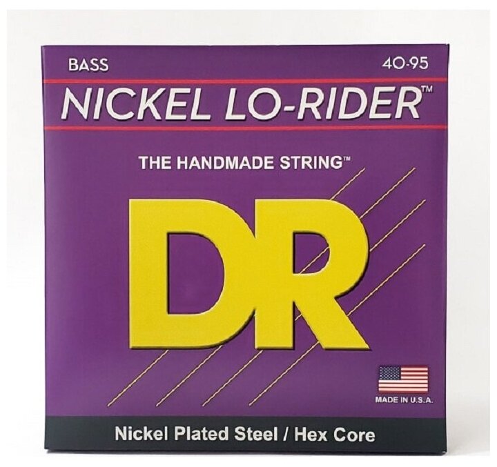 DR Strings NLLH-40 Струны для 4-струнной бас-гитары