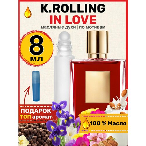 Духи масляные по мотивам Rolling Love Роллинг Лав парфюм мужские женские