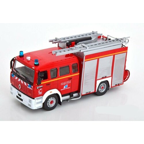 RENAULT G270 fire engine, масштабная модель грузовика коллекционная