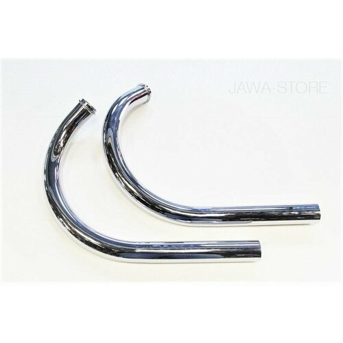 Приемная труба глушителя для Ява 250 модель 559 (хром) (Чехия)