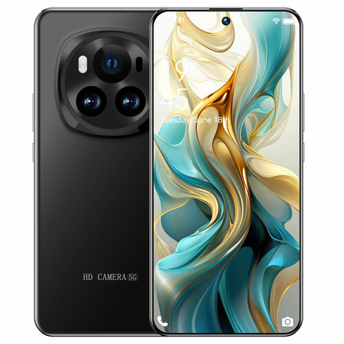 Смартфон TAPLET 6 Pro 12512 ГБ Dual nano SIM черное 10500₽