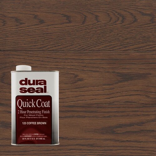 Изображение товара Быстросохнущая масляная морилка DuraSeal Quick Coat 946 мл 123 Коричневый кофе 86123