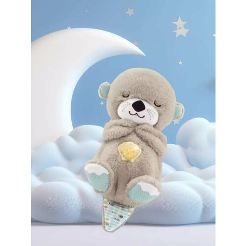 Игрушка для засыпания Fisher Price Выдра музыкальный блок питание от 3 батареек 999₽