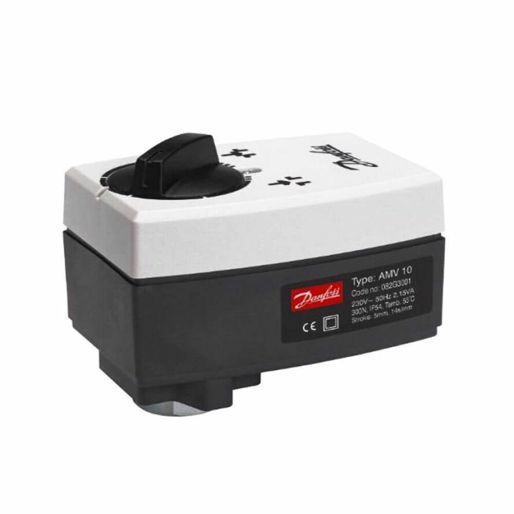 Электропривод Danfoss AMV 10 . art.082G3001 редукторный, 230В, приводное усилие 300Н