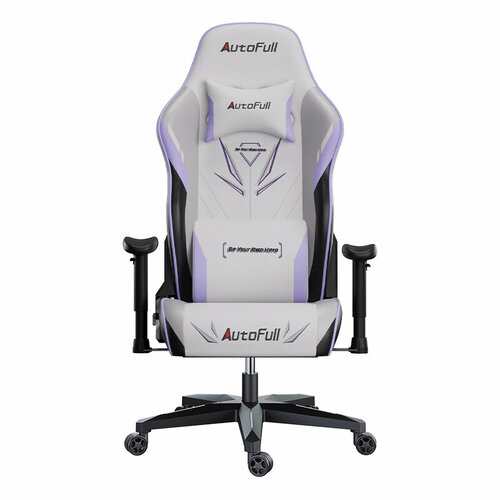 Премиум игровое кресло Autofull серия C3, специальное защитное покрытие обивки кресла AFC301WMSA, белый