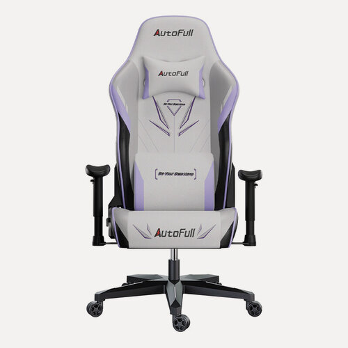 Изображение товара Премиум игровое кресло Autofull серия C3, специальное защитное покрытие обивки кресла AFC301WMSA, белый