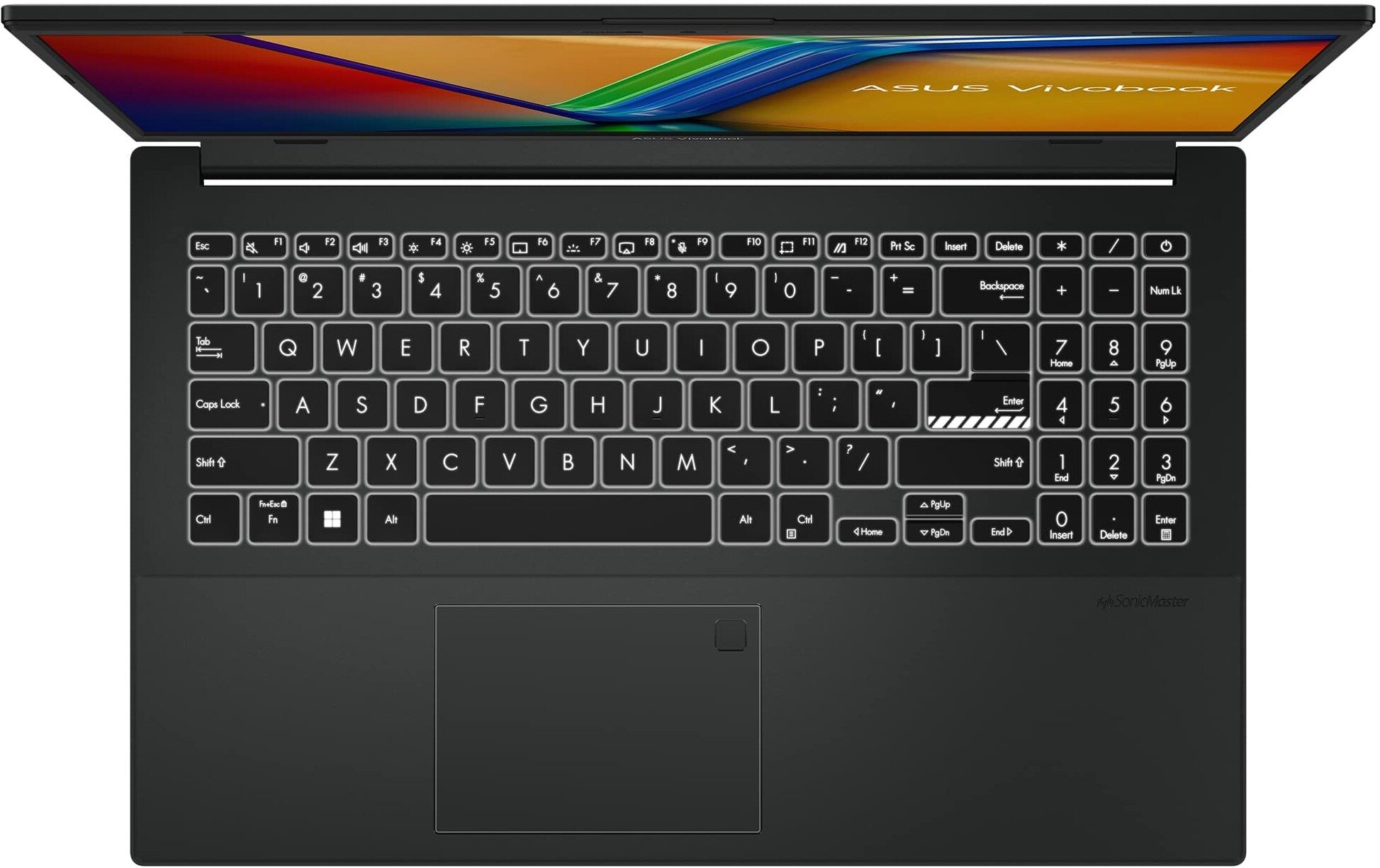 Ноутбук ASUS Vivobook Go E1504FA-BQ753 15.6"/Ryzen 5 7520U/16GB/SSD512GB/AMD Radeon/DOS/Mixed Black (90NB0ZR2-M018B0) — фото 1
