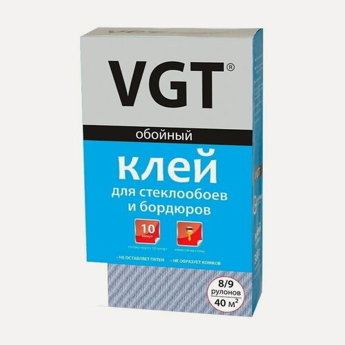 Изображение товара Клей для стеклообоев и бордюров VGT пачка (0,3кг)