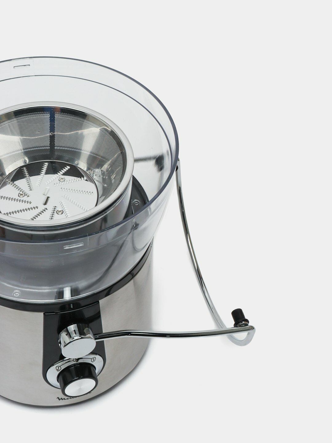 Соковыжималка Moulinex Juice Express JU550D10 — 800 Вт, 2 л, нержавеющая сталь — фото 1