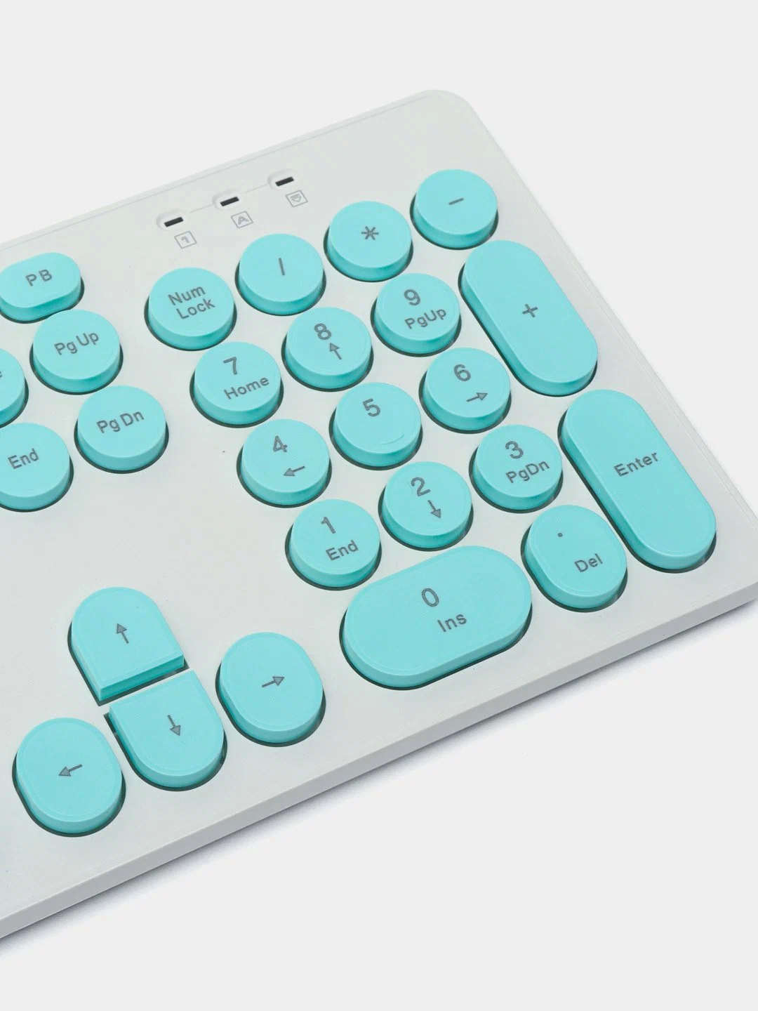 Игровая клавиатура и мышь T-Wolf TF770, Bluetooth/USB/радиоканал, голубая — фото 1