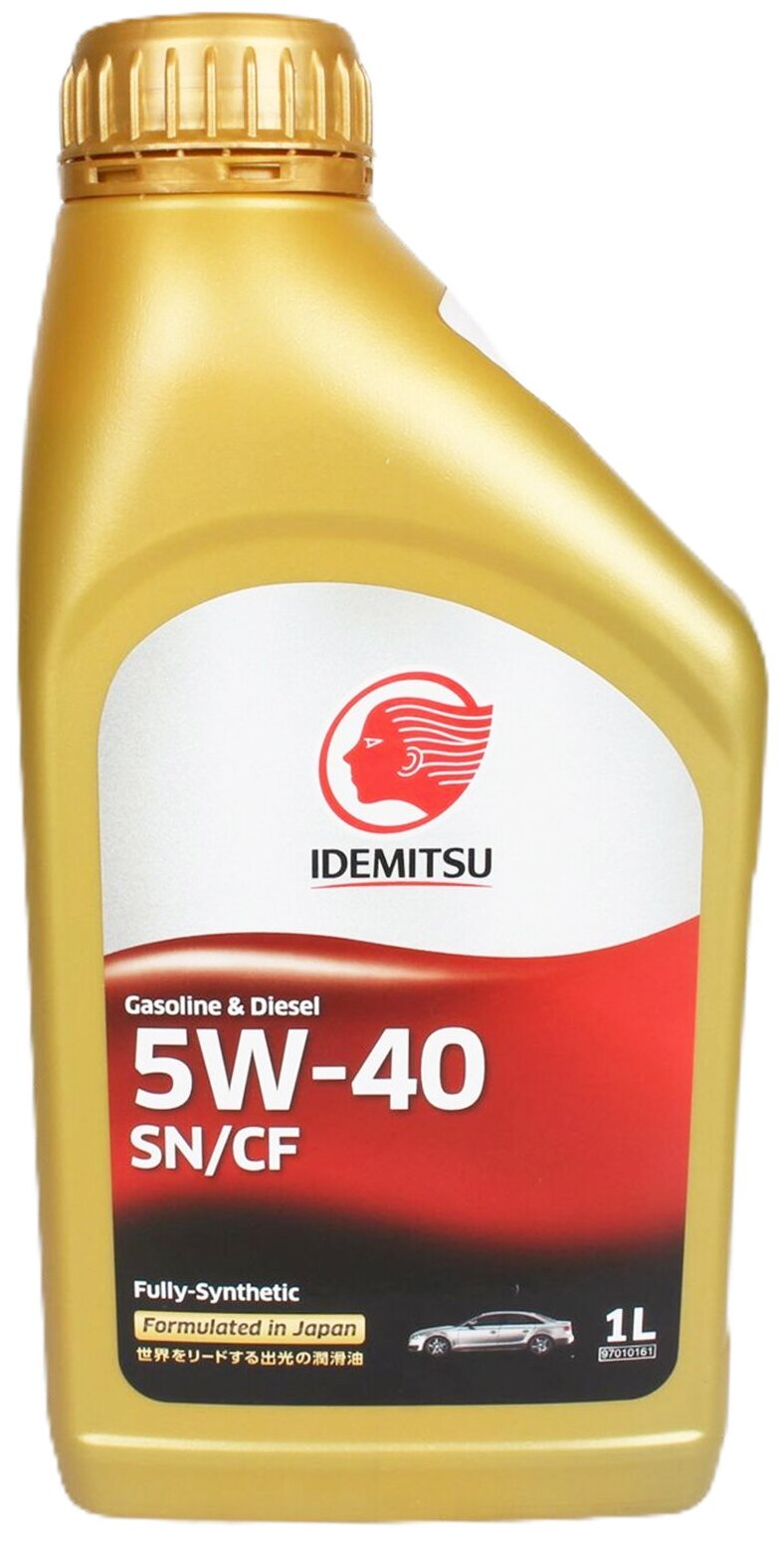 Синтетическое моторное масло IDEMITSU 5W-40 SN/CF