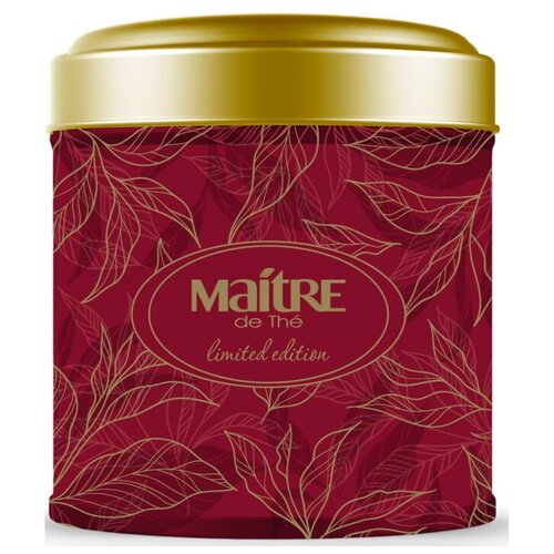 Чай черный MAITRE de The Flower Fantasy (Цветочная Фантазия) байховый цейлонский ароматизированный 100 г