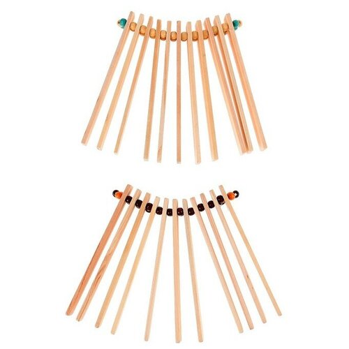 Трещотка пластинчатая веерная микс 938₽